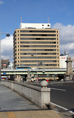 大阪JAビルの遠景